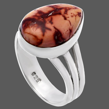 Natural Indian Paint Gemstone Ring size-8 R-1003 SDR223177