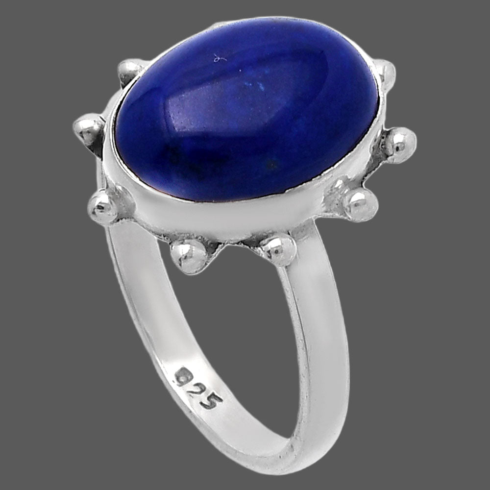 Natural Lapis Lazuli - Afghanistan Ring size-9 R-1268 SDR224180