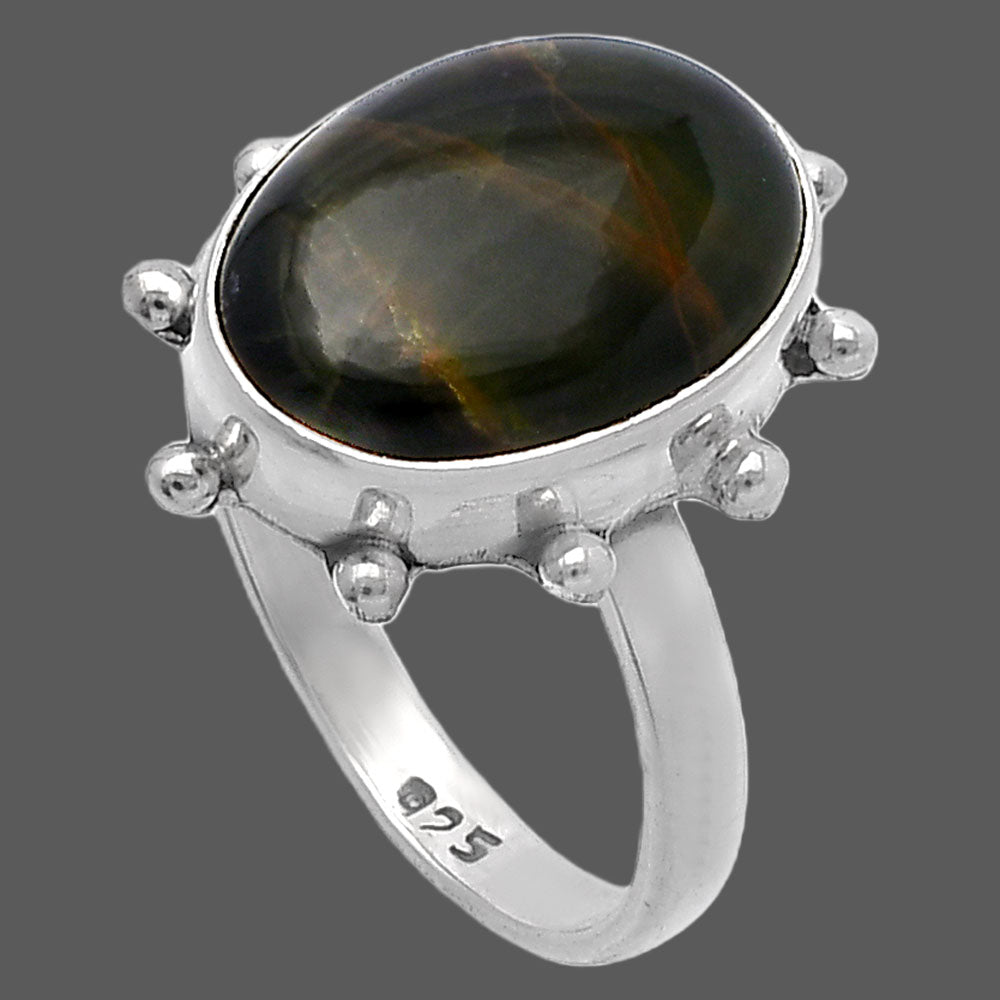 Turkish Rainforest Chrysocolla Ring size-7 R-1268 SDR224186