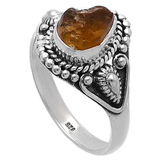 Natural Rare Kornerupine Rough Ring size-7.5 R-1300 SDR224192