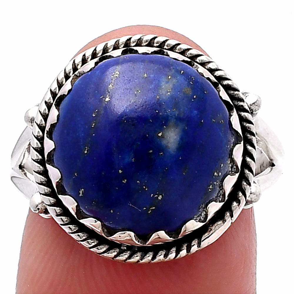 Natural Lapis Lazuli - Afghanistan Ring size-8 R-1474 SDR224231