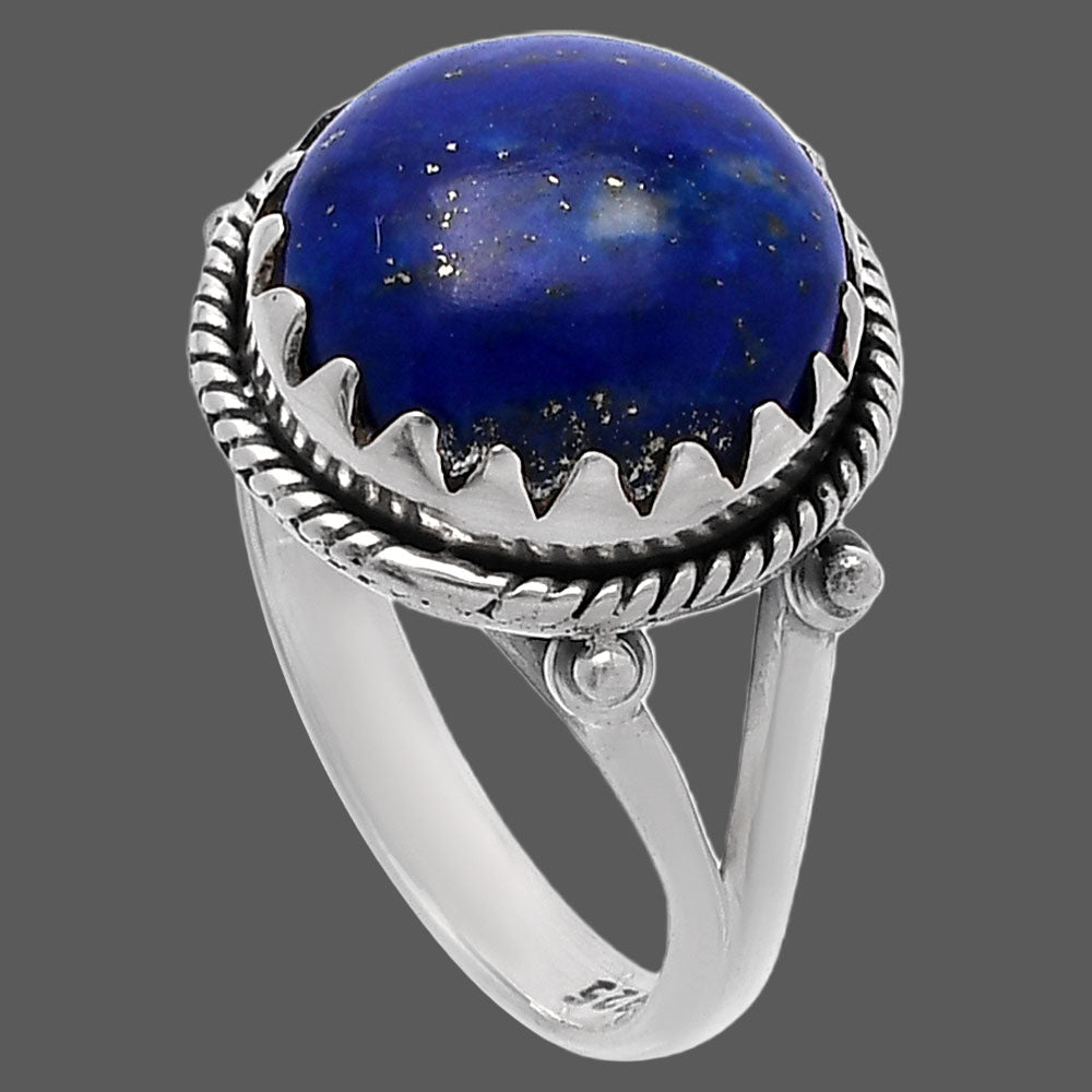 Natural Lapis Lazuli - Afghanistan Ring size-8 R-1474 SDR224231