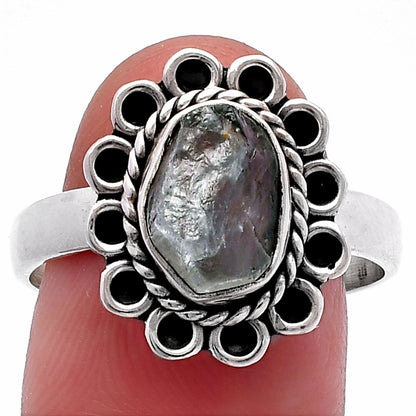 Natural Aquamarine Rough - Brazil Ring size-9 R-1256 SDR224328