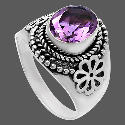 Natural Amethyst - Brazil Ring size-6 R-1541 SDR224595