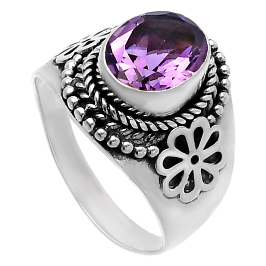 Natural Amethyst - Brazil Ring size-6 R-1541 SDR224595
