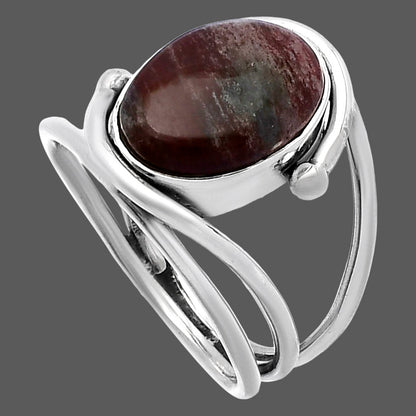 Natural Snake Skin Jasper Ring size-8 R-1683 SDR224648