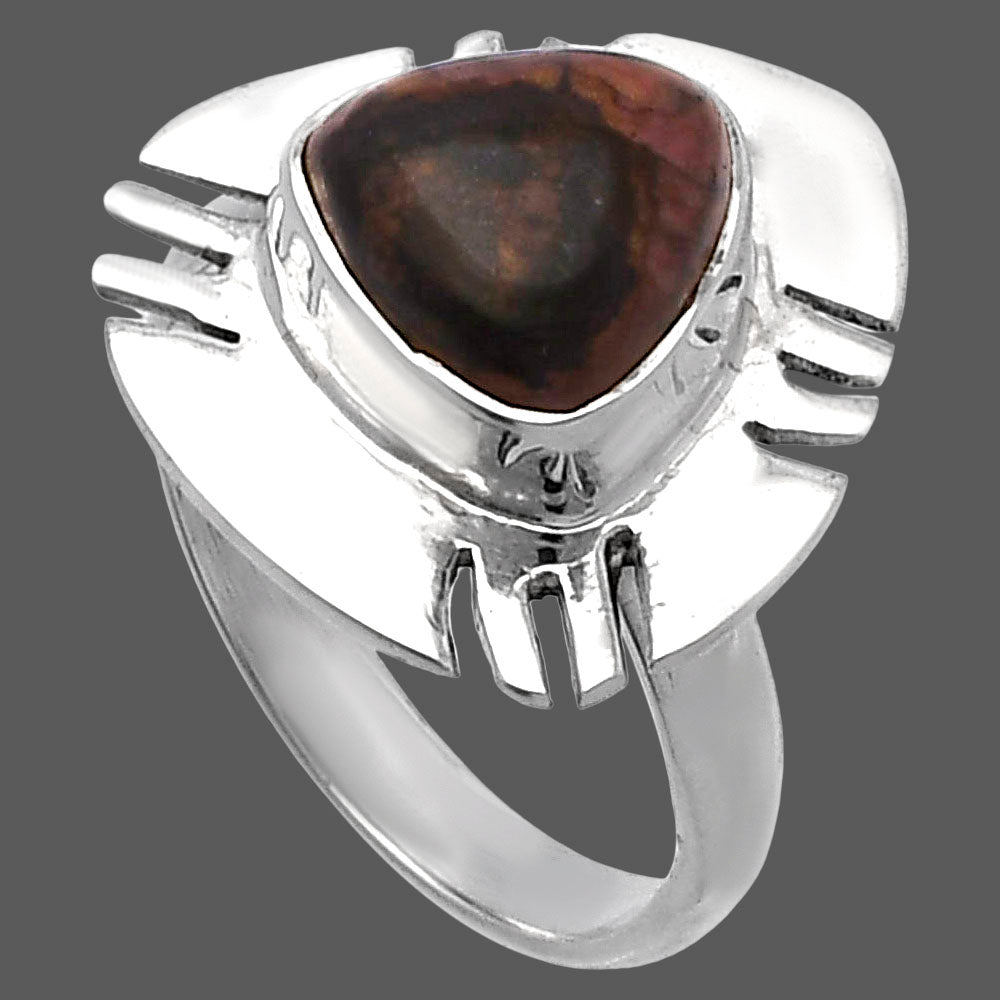 Natural Outback Jasper Ring size-7.5 R-1240 SDR224711