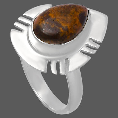 Natural Outback Jasper Ring size-8 R-1240 SDR224756