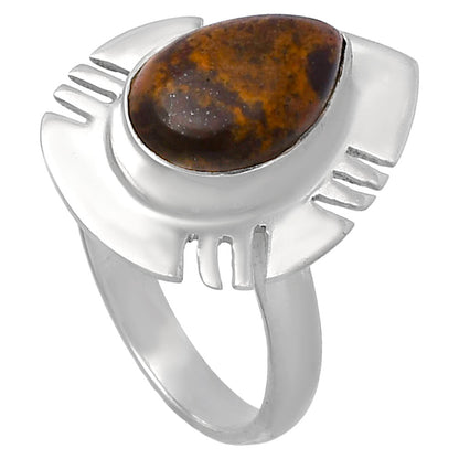 Natural Outback Jasper Ring size-8 R-1240 SDR224756