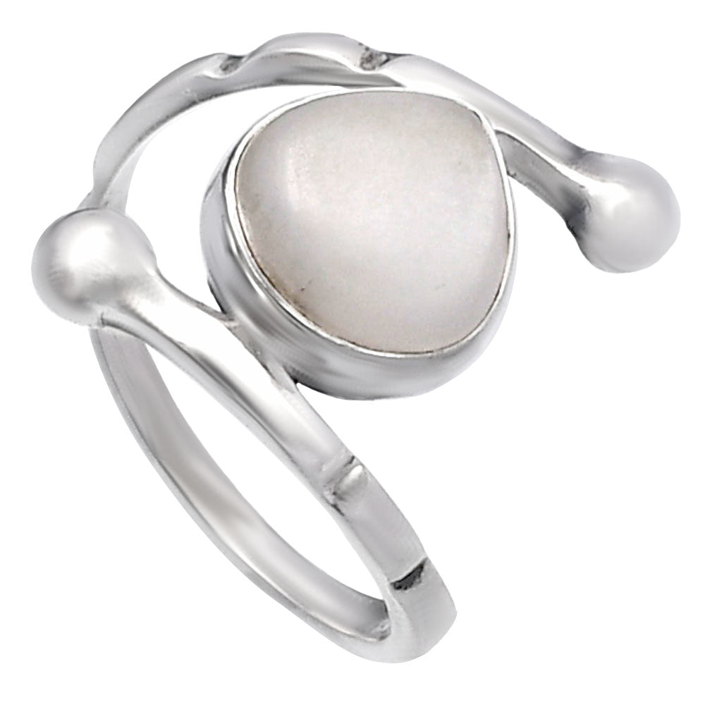 Natural Srilankan Moonstone Ring size-7 R-1546 SDR225102