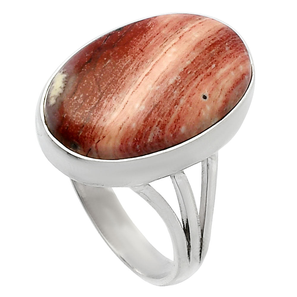 Natural Snake Skin Jasper Ring size-8 R-1003 SDR225508