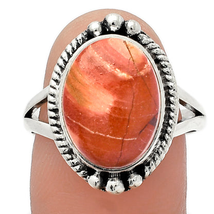 Natural Snake Skin Jasper Ring size-9 R-1253 SDR225745