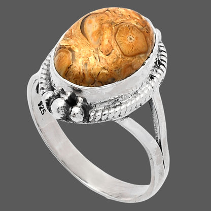 Natural Rock Calcy Ring size-9 R-1253 SDR225758
