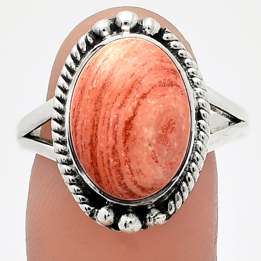 Natural Snake Skin Jasper Ring size-9.5 R-1253 SDR225783