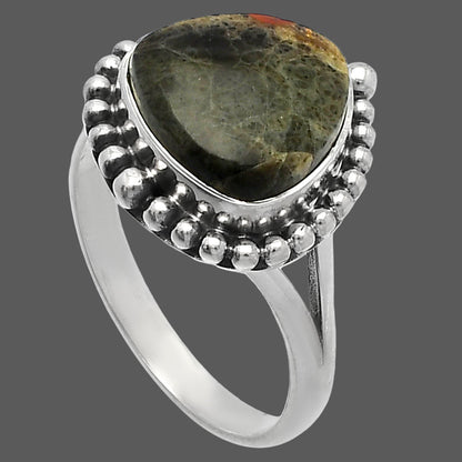 Natural Peanut Obsidian Ring size-9.5 R-1154 SDR226050