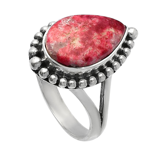 Natural Pink Thulite - Norway Ring size-8 R-1154 SDR226053