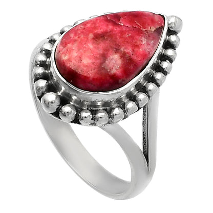 Natural Pink Thulite - Norway Ring size-8 R-1154 SDR226061