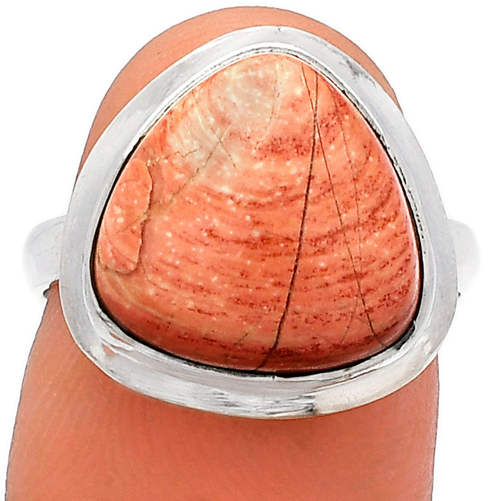 Natural Snake Skin Jasper Ring size-7 R-1007 SDR226297