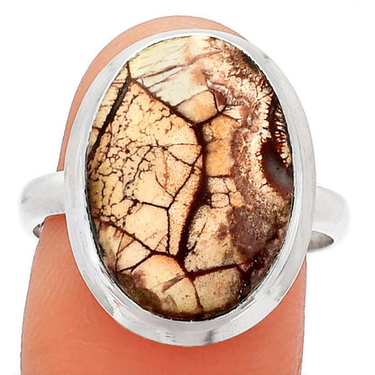 Natural Mexican Bird Eye Ring size-9 R-1007 SDR226329