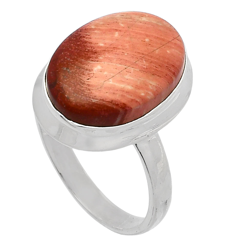 Natural Snake Skin Jasper Ring size-8 R-1007 SDR226338