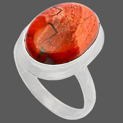 Natural Snake Skin Jasper Ring size-8 R-1007 SDR226414