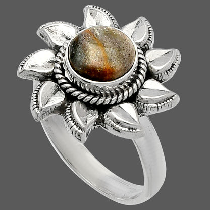 Sun - Natural Tabu Jasper Ring size-6 R-1617 SDR226509