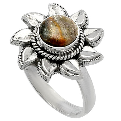 Sun - Natural Tabu Jasper Ring size-6 R-1617 SDR226509