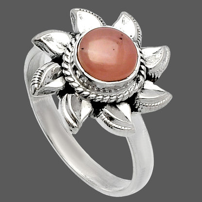 Sun - Natural Guava Quartz - Brazil Ring size-8 R-1617 SDR226539