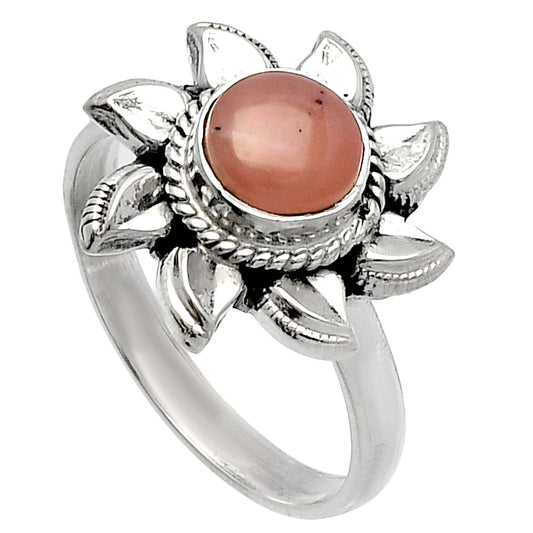 Sun - Natural Guava Quartz - Brazil Ring size-8 R-1617 SDR226539