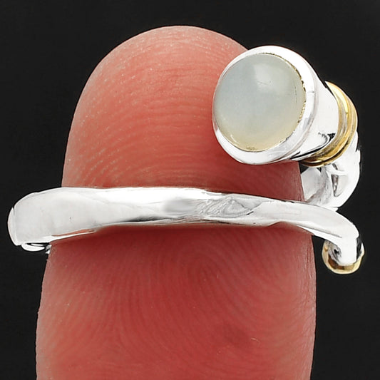 Natural Srilankan Moonstone Ring size-7 R-1248 SDR227052