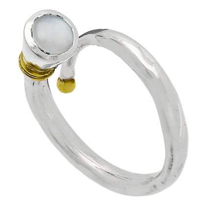 Natural Srilankan Moonstone Ring size-8 R-1248 SDR227056