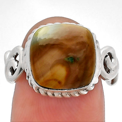 Natural Imperial Jasper - Mexico Ring size-8 R-1652 SDR227081