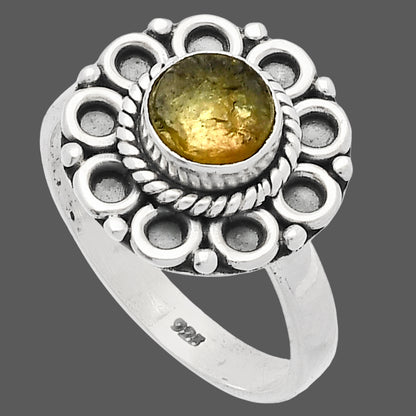 Natural Rare Kornerupine Rough Ring size-7 R-1256 SDR227293