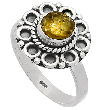 Natural Rare Kornerupine Rough Ring size-8 R-1256 SDR227295