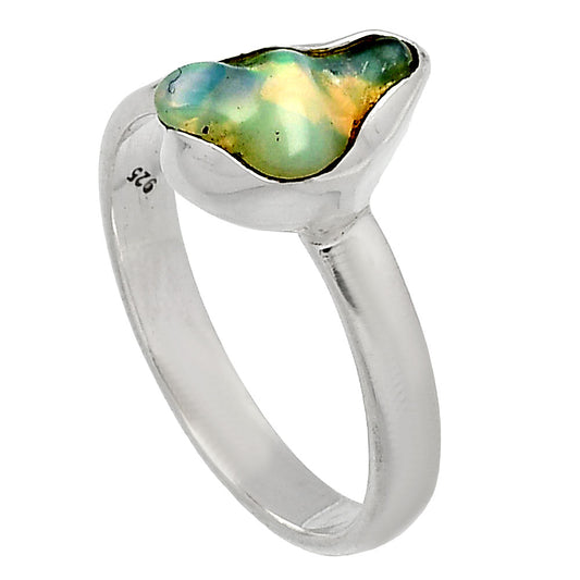 Natural Ethiopian Opal Rough Ring size-8 R-1001 SDR227346