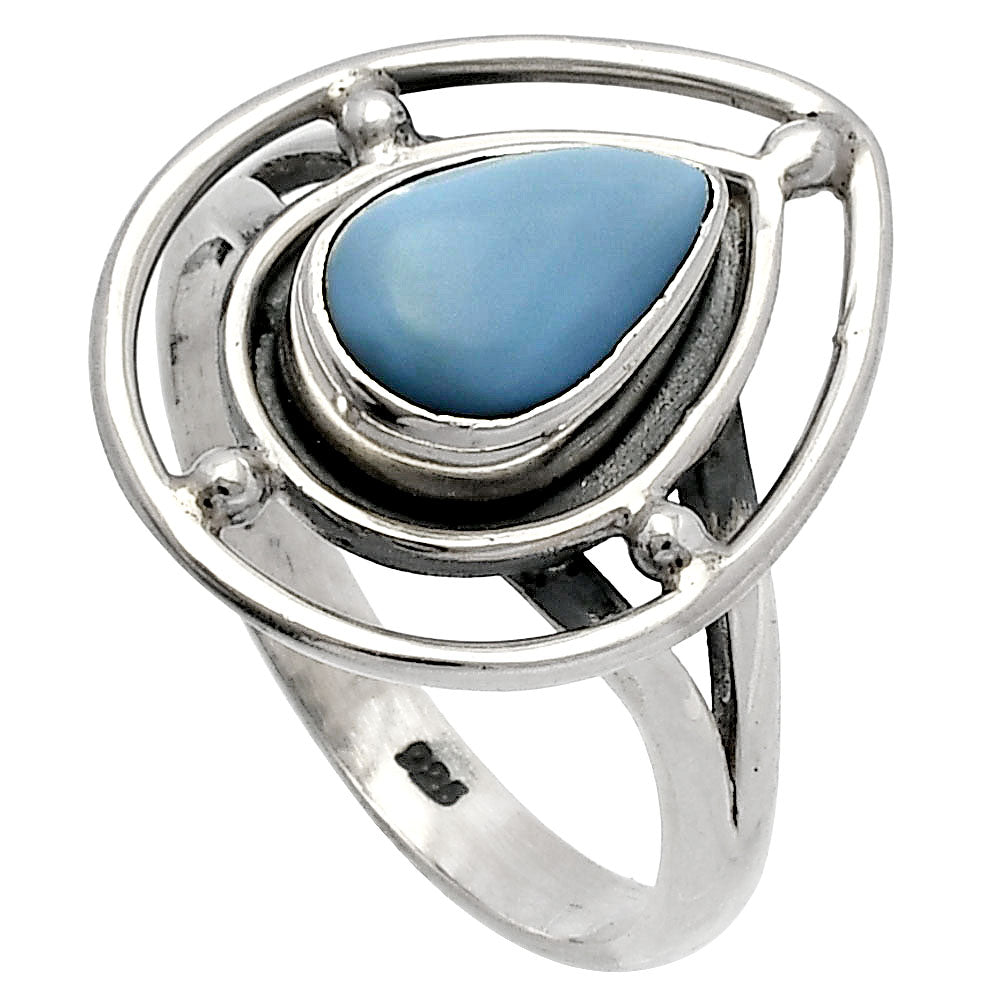 Natural Owyhee Opal Ring size-8.5 R-1446 SDR227482