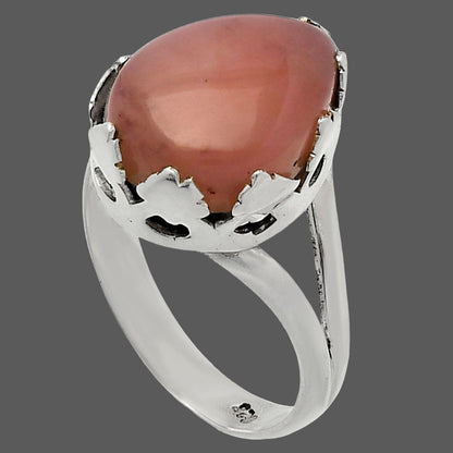 Natural Guava Quartz - Brazil Ring size-7 R-1576 SDR227680
