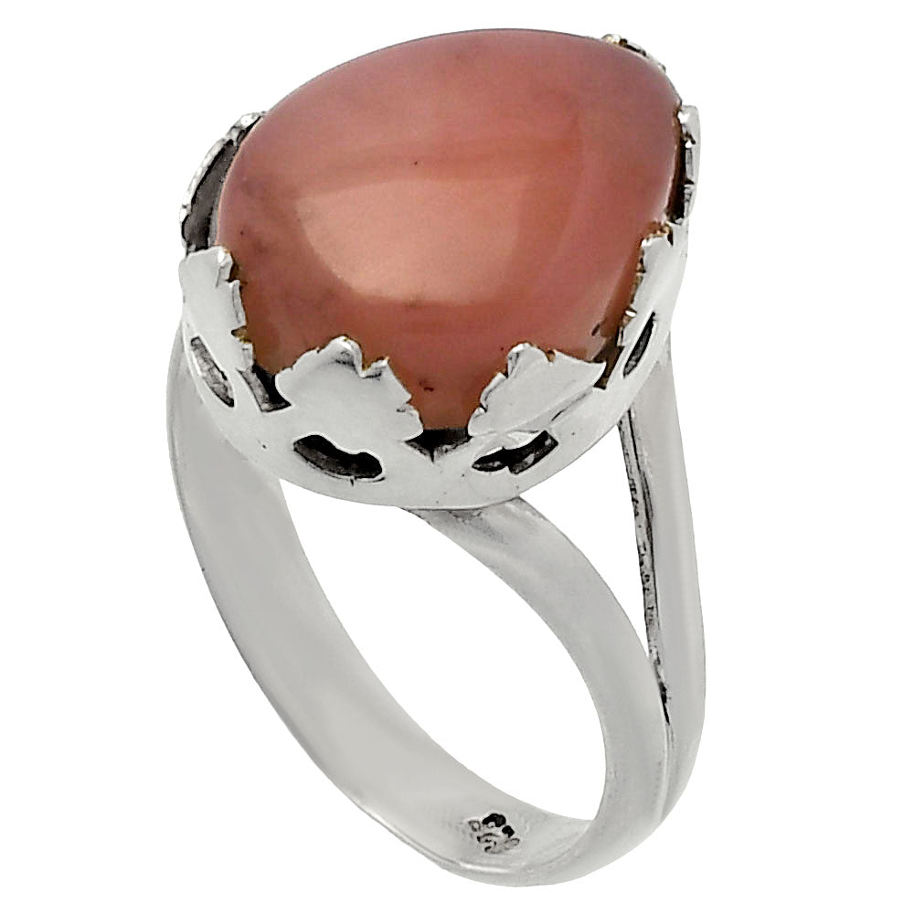 Natural Guava Quartz - Brazil Ring size-7 R-1576 SDR227680