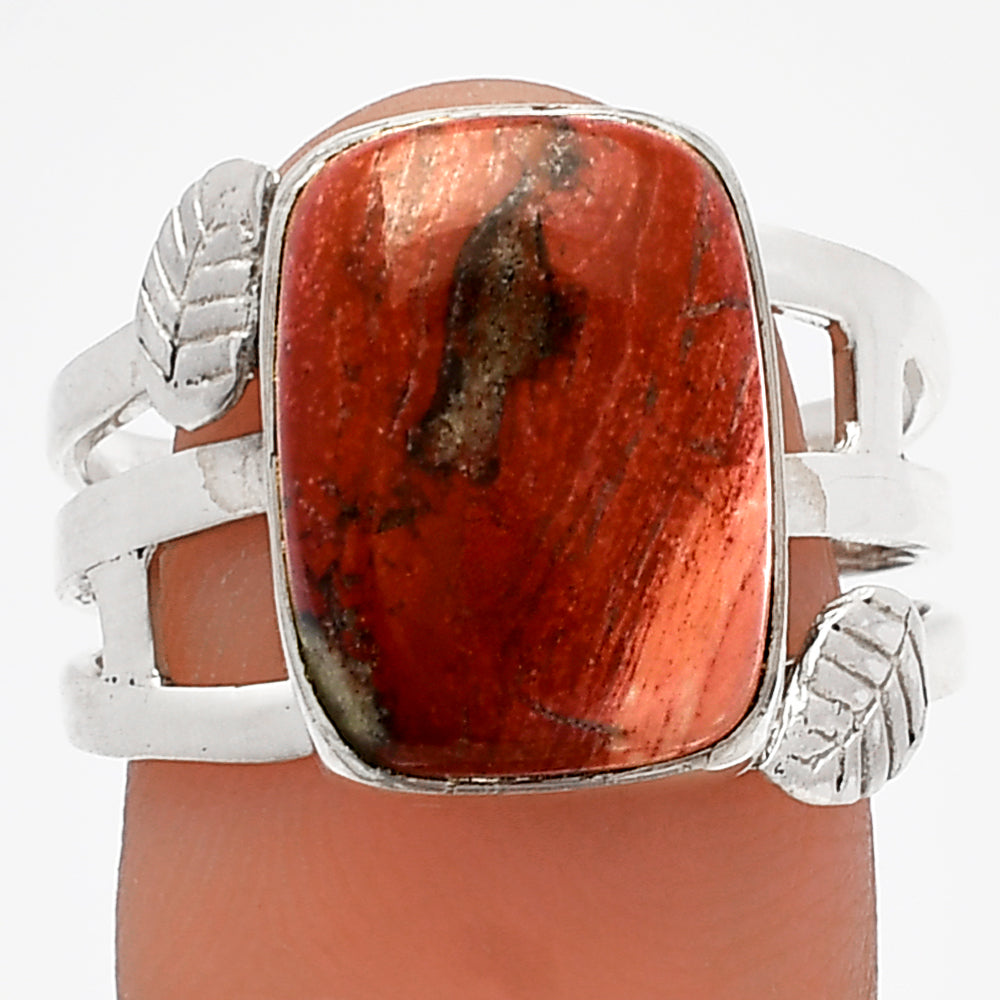 Natural Snake Skin Jasper Ring size-9 R-1400 SDR227729