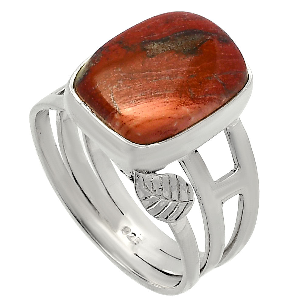 Natural Snake Skin Jasper Ring size-9 R-1400 SDR227729