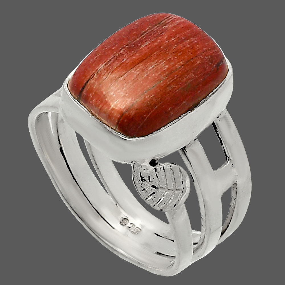 Natural Snake Skin Jasper Ring size-8 R-1400 SDR227731