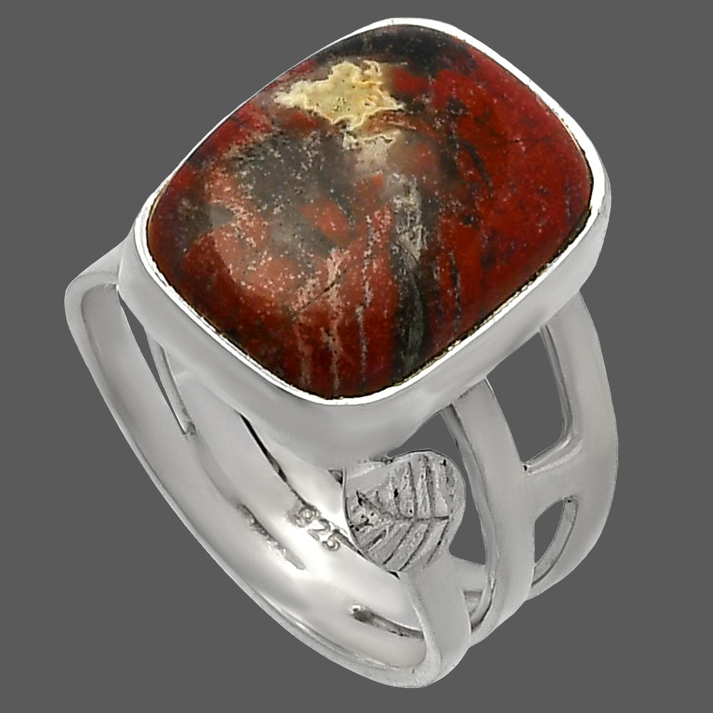 Natural Snake Skin Jasper Ring size-7 R-1400 SDR227745
