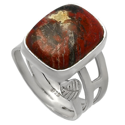 Natural Snake Skin Jasper Ring size-7 R-1400 SDR227745