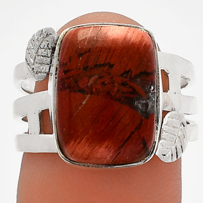 Natural Snake Skin Jasper Ring size-8 R-1400 SDR227749