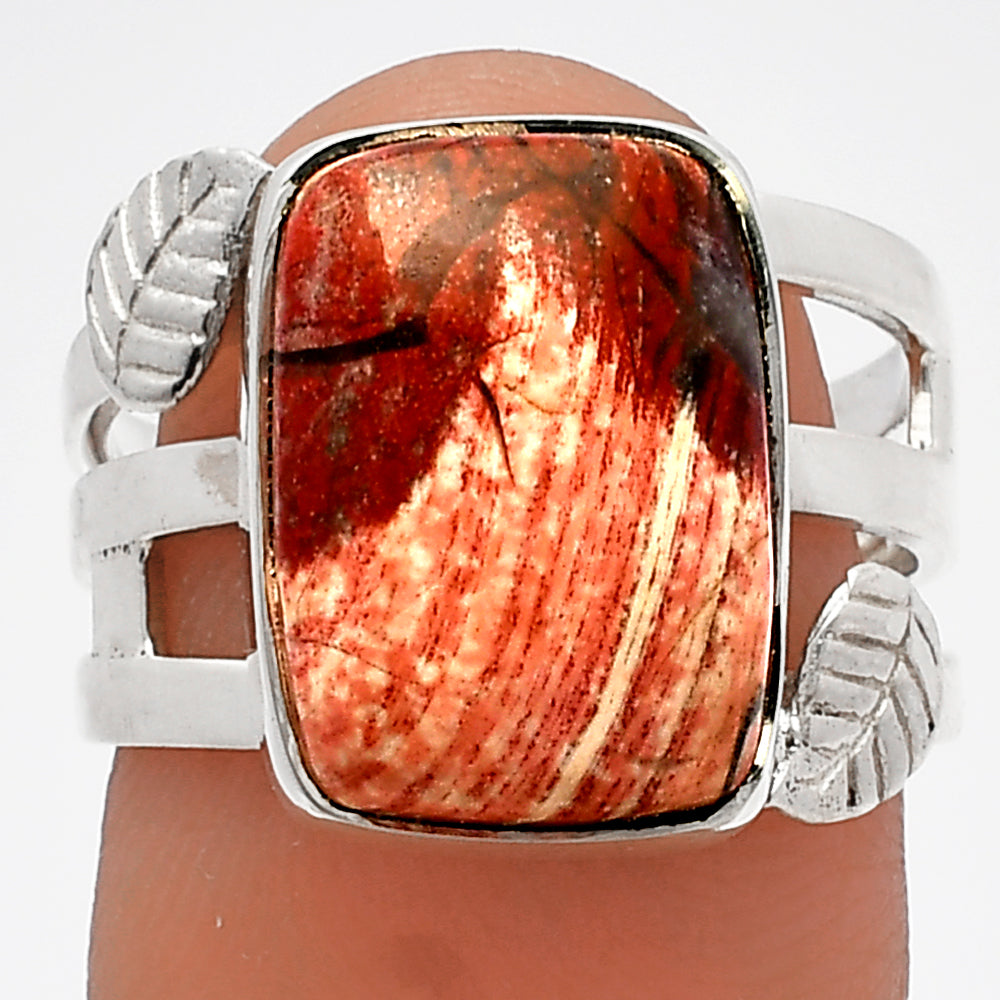 Natural Snake Skin Jasper Ring size-7 R-1400 SDR227751