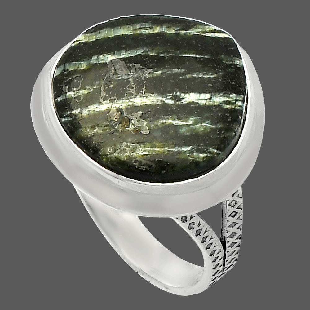 Natural Chrysotile Ring size-8 R-1008 SDR227797