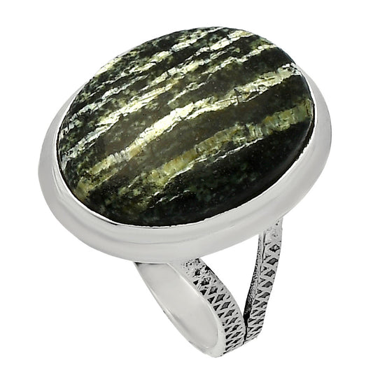 Natural Chrysotile Ring size-8 R-1008 SDR227803