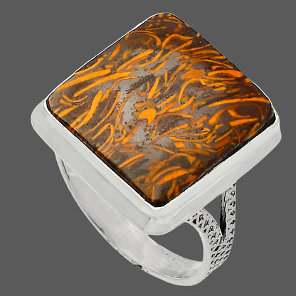 Coquina Fossil Jasper - India Ring size-9.5 R-1008 SDR227828