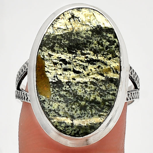 Natural Chrysotile Ring size-9 R-1008 SDR227833