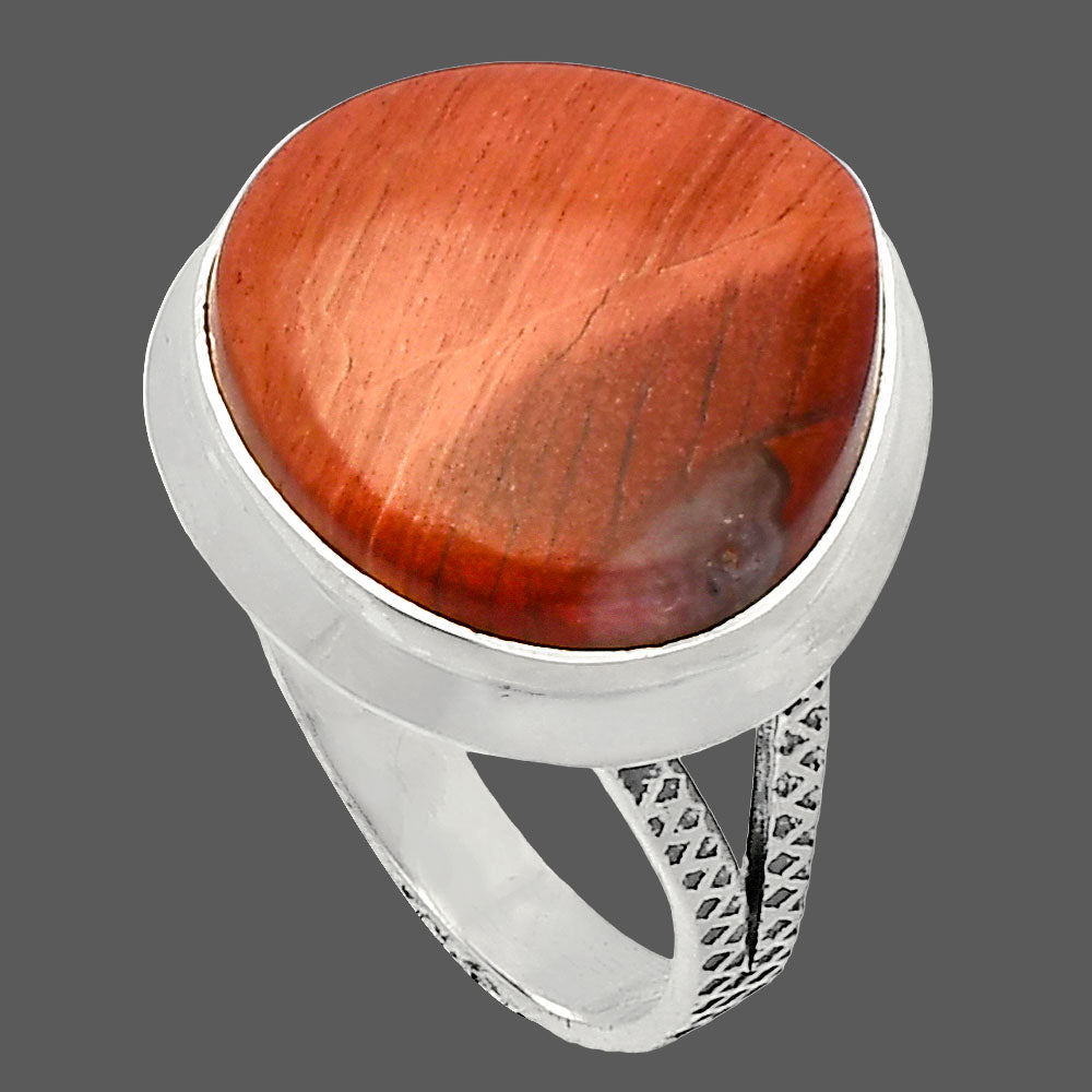 Natural Snake Skin Jasper Ring size-8 R-1008 SDR227837